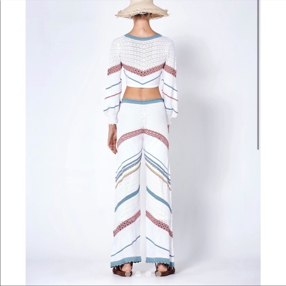 NWT Alexis Saloni Knit Beach Pants - Picture 3 of 10